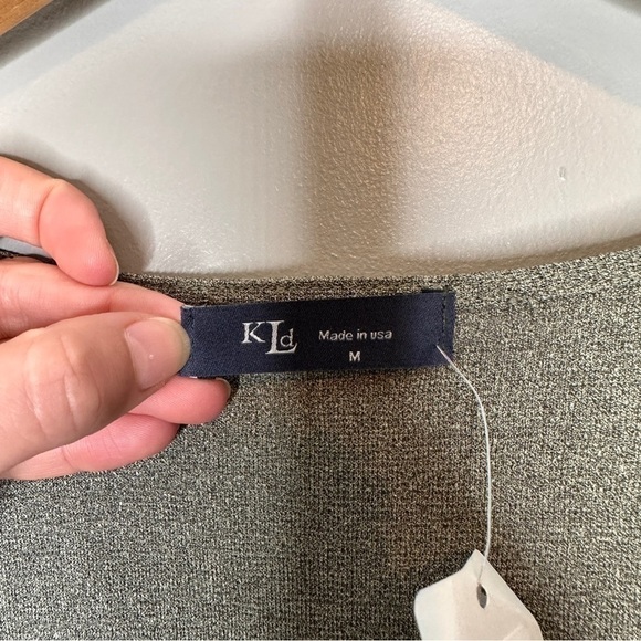 NWT KLD Romper in olive - Picture 3 of 9